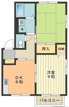 ドエルAの物件間取画像